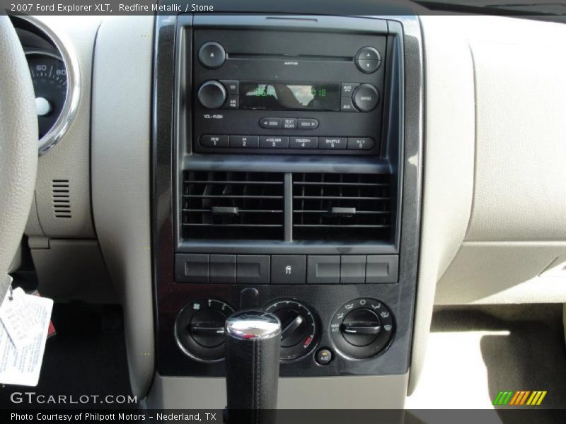 Redfire Metallic / Stone 2007 Ford Explorer XLT