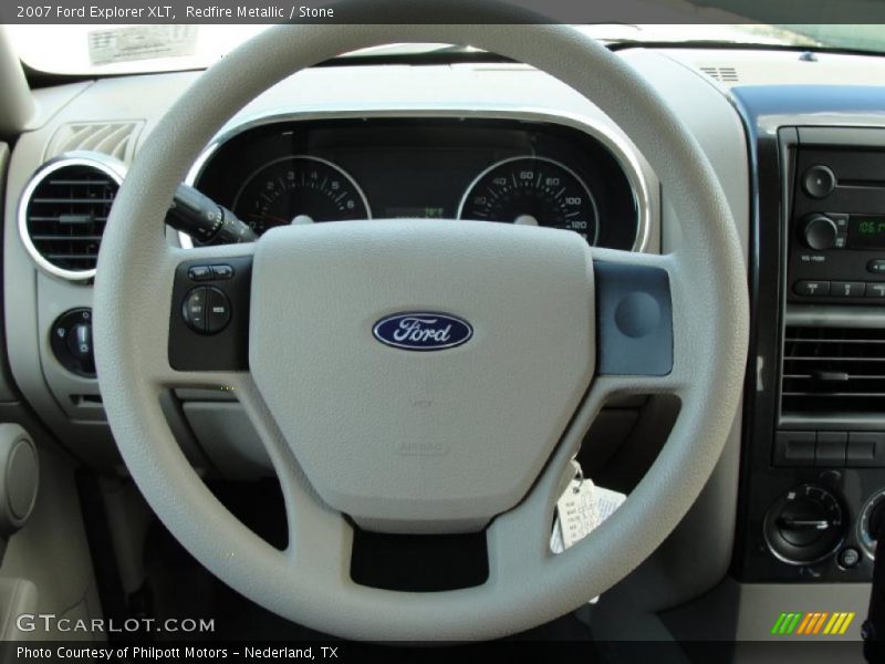 Redfire Metallic / Stone 2007 Ford Explorer XLT