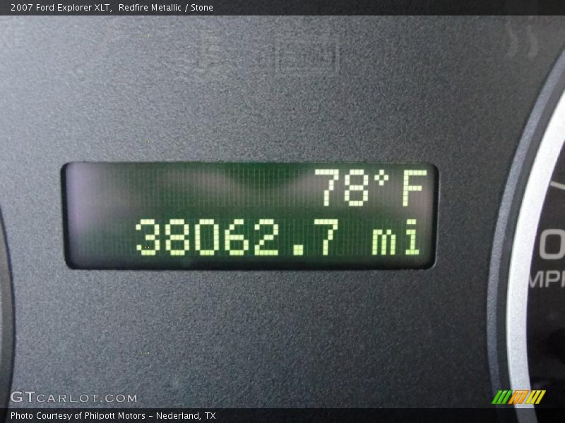 Redfire Metallic / Stone 2007 Ford Explorer XLT