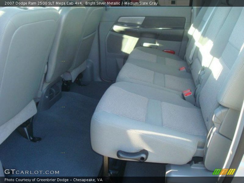 Bright Silver Metallic / Medium Slate Gray 2007 Dodge Ram 2500 SLT Mega Cab 4x4