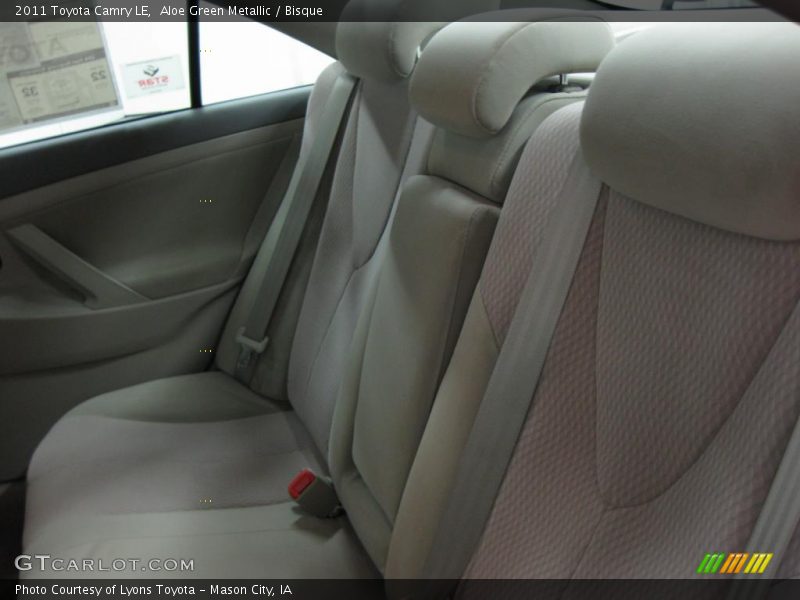 Aloe Green Metallic / Bisque 2011 Toyota Camry LE