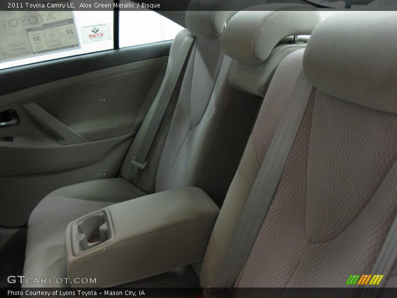 Aloe Green Metallic / Bisque 2011 Toyota Camry LE