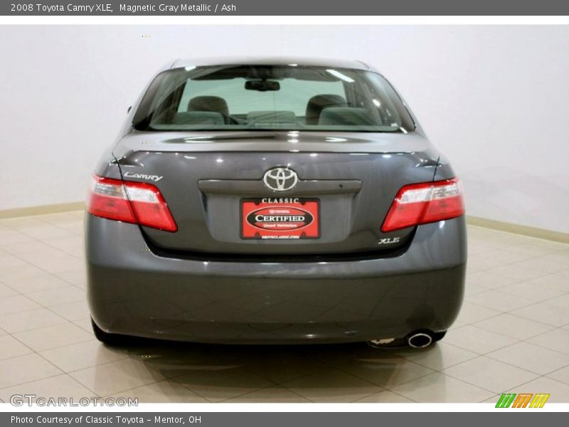 Magnetic Gray Metallic / Ash 2008 Toyota Camry XLE