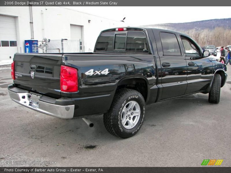 Black / Medium Slate Gray 2006 Dodge Dakota ST Quad Cab 4x4