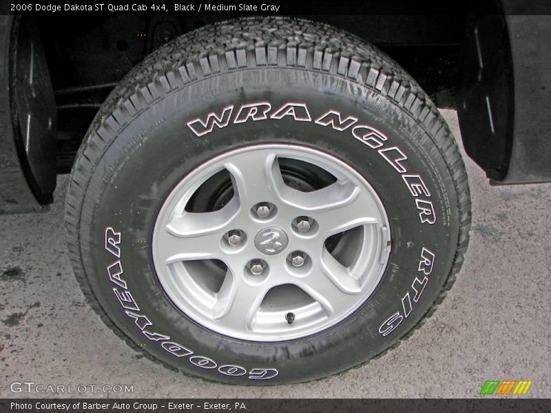 Black / Medium Slate Gray 2006 Dodge Dakota ST Quad Cab 4x4