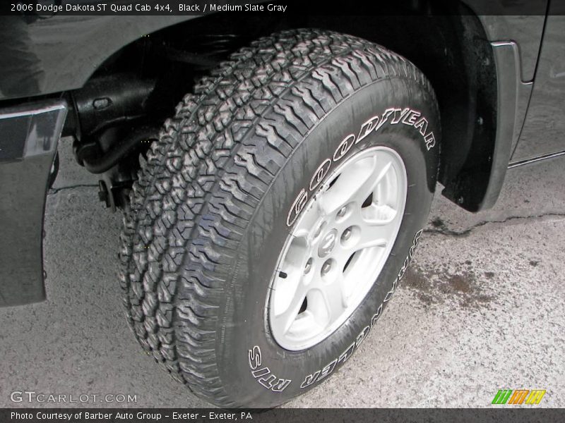 Black / Medium Slate Gray 2006 Dodge Dakota ST Quad Cab 4x4