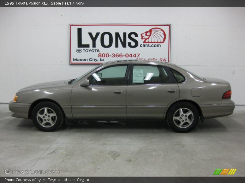 Sable Pearl / Ivory 1999 Toyota Avalon XLS