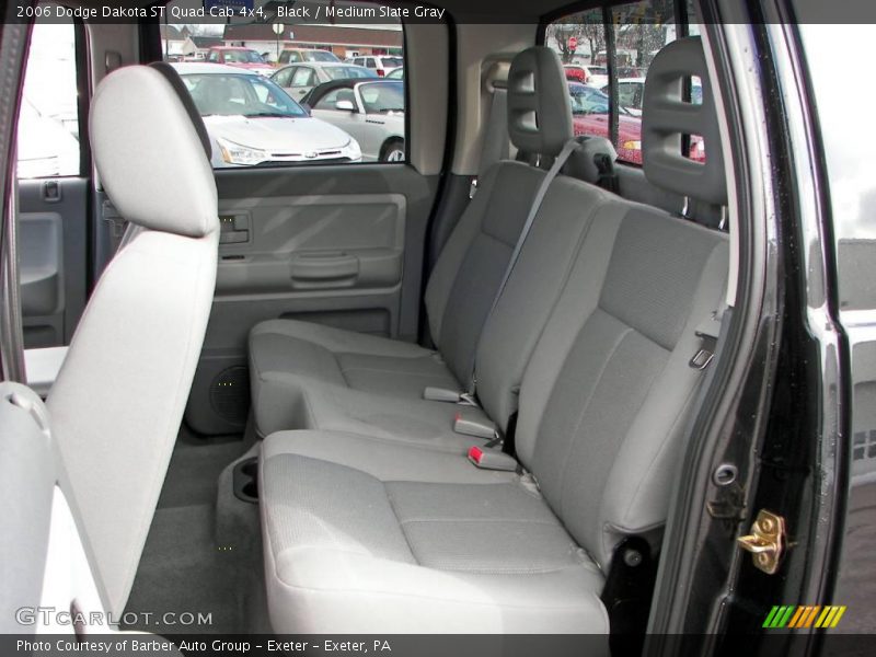 Black / Medium Slate Gray 2006 Dodge Dakota ST Quad Cab 4x4