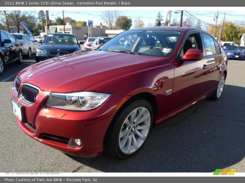 Front 3/4 View of 2011 3 Series 328i xDrive Sedan