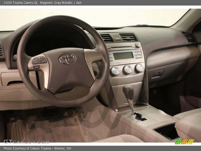 Dashboard of 2009 Camry LE
