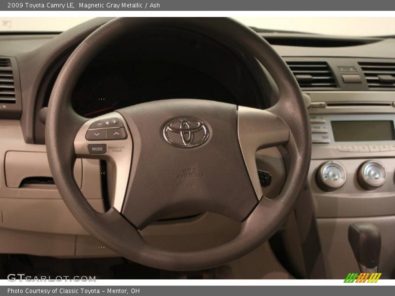 Magnetic Gray Metallic / Ash 2009 Toyota Camry LE