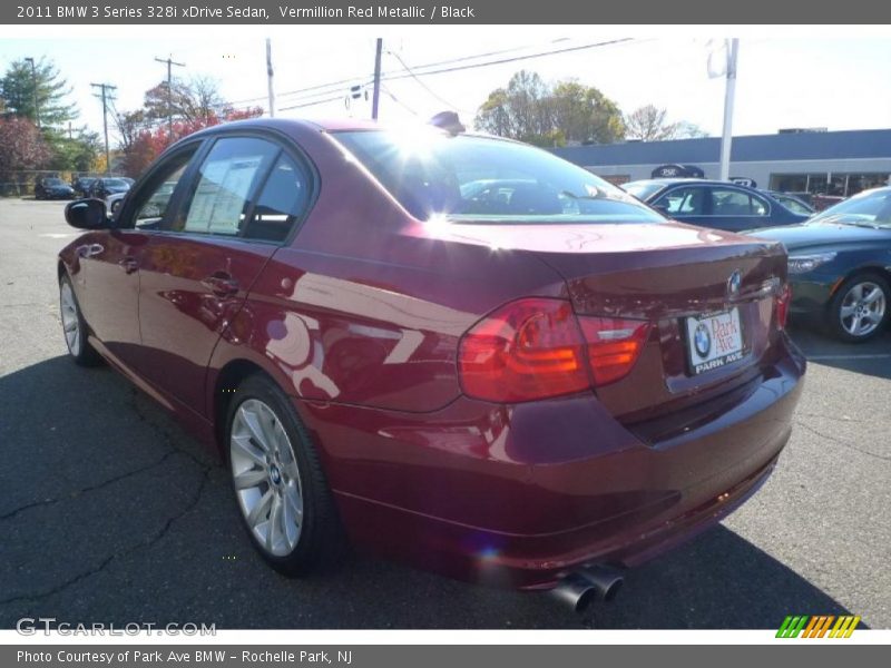 Vermillion Red Metallic / Black 2011 BMW 3 Series 328i xDrive Sedan