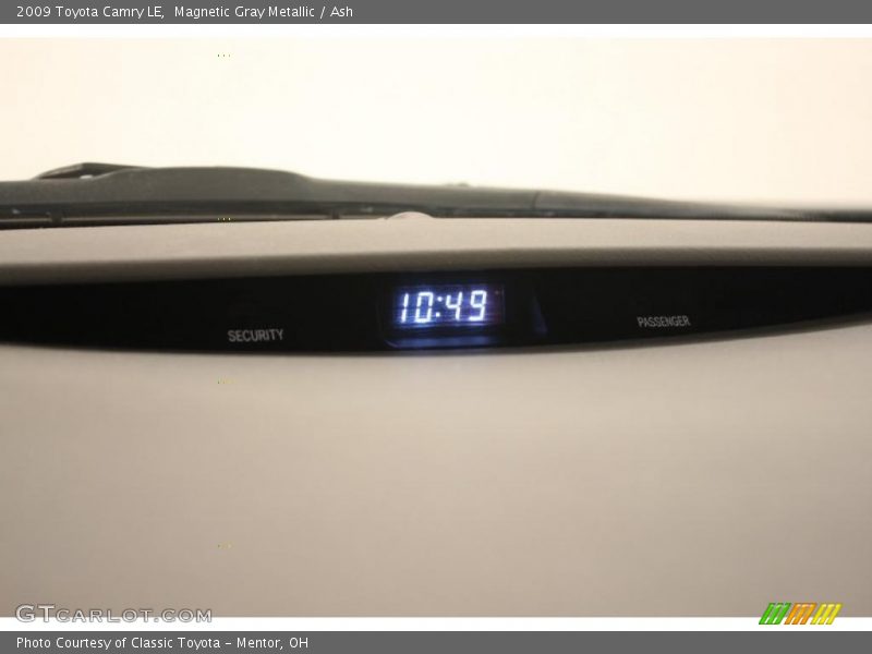 Magnetic Gray Metallic / Ash 2009 Toyota Camry LE