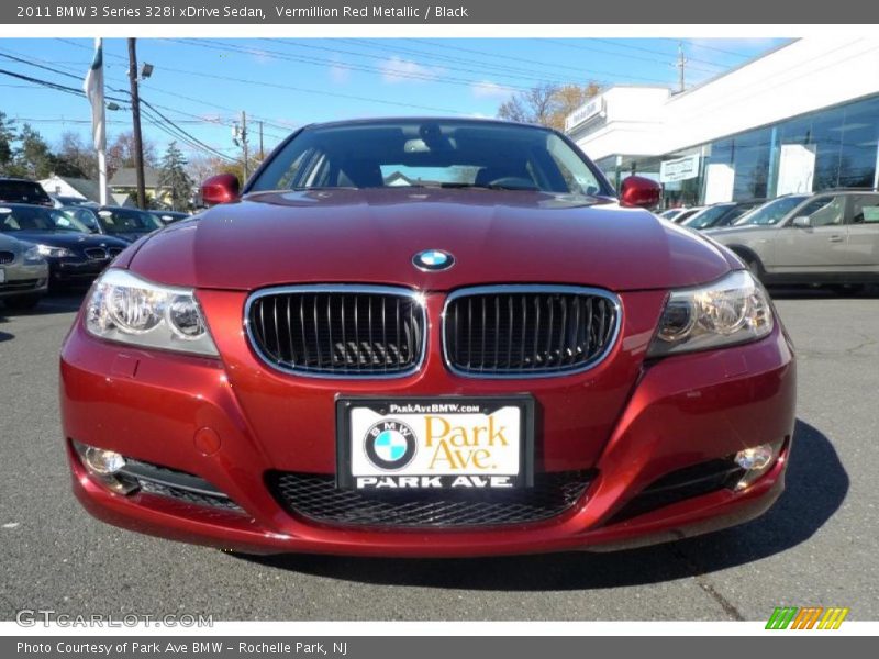 Vermillion Red Metallic / Black 2011 BMW 3 Series 328i xDrive Sedan