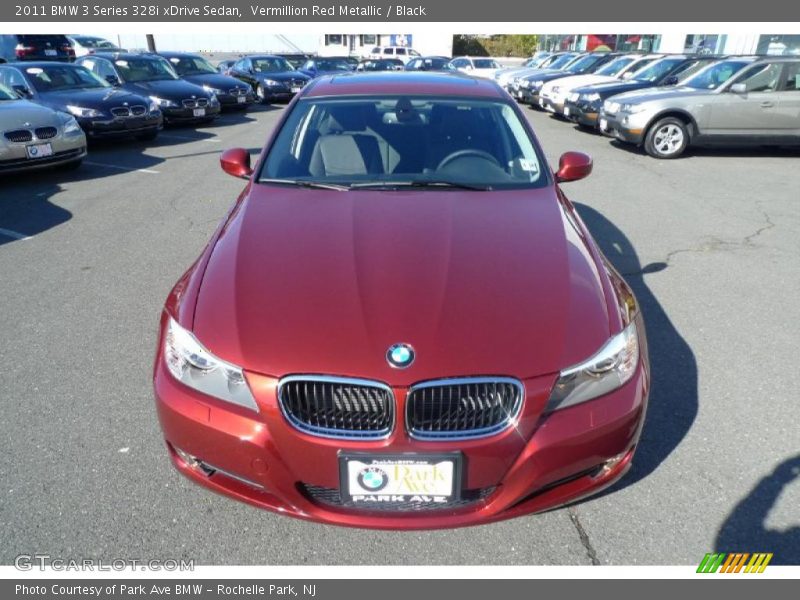 Vermillion Red Metallic / Black 2011 BMW 3 Series 328i xDrive Sedan