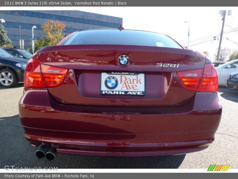 Vermillion Red Metallic / Black 2011 BMW 3 Series 328i xDrive Sedan