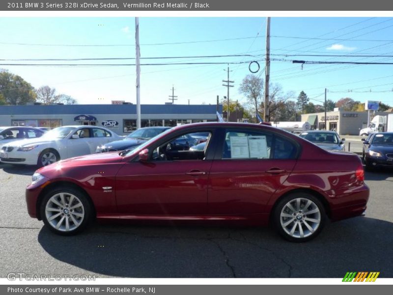 Vermillion Red Metallic / Black 2011 BMW 3 Series 328i xDrive Sedan