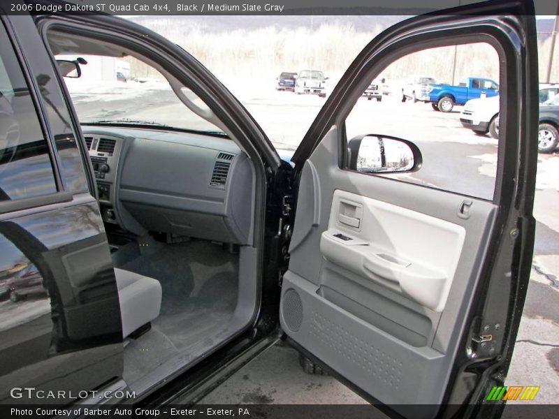 Black / Medium Slate Gray 2006 Dodge Dakota ST Quad Cab 4x4