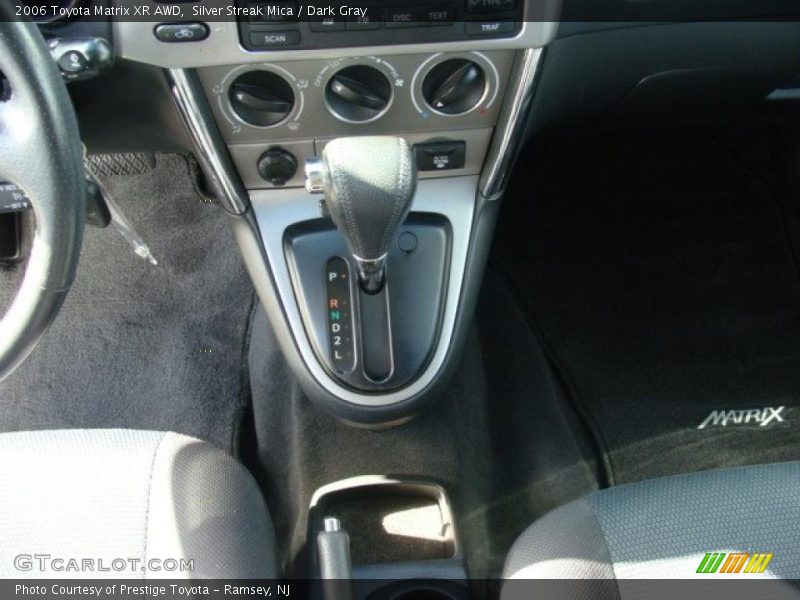  2006 Matrix XR AWD 4 Speed Automatic Shifter