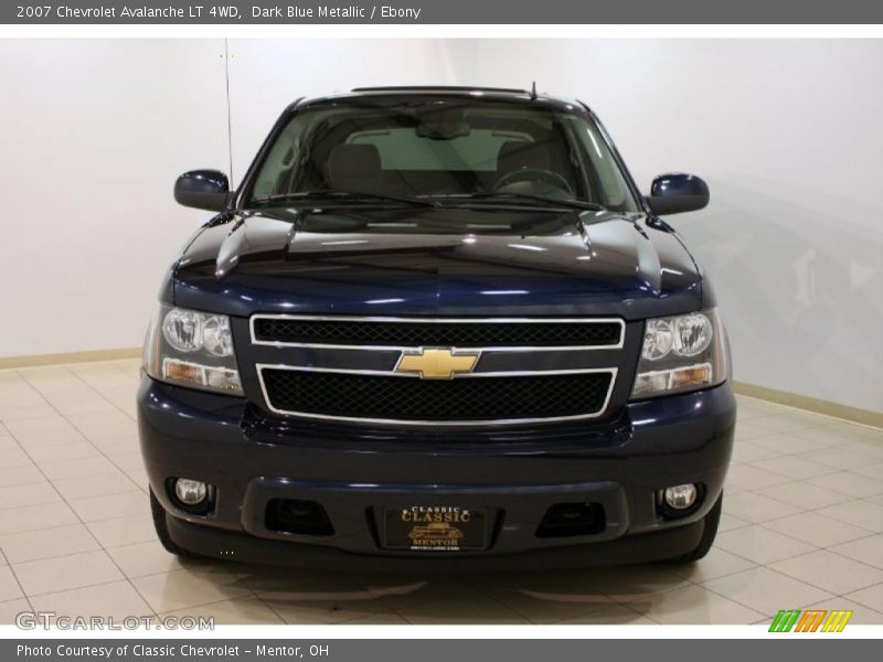 Dark Blue Metallic / Ebony 2007 Chevrolet Avalanche LT 4WD