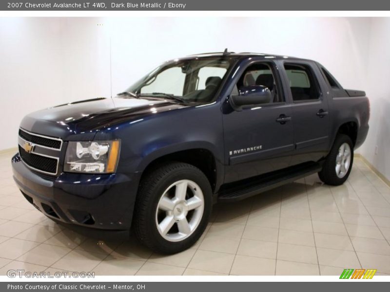 Dark Blue Metallic / Ebony 2007 Chevrolet Avalanche LT 4WD