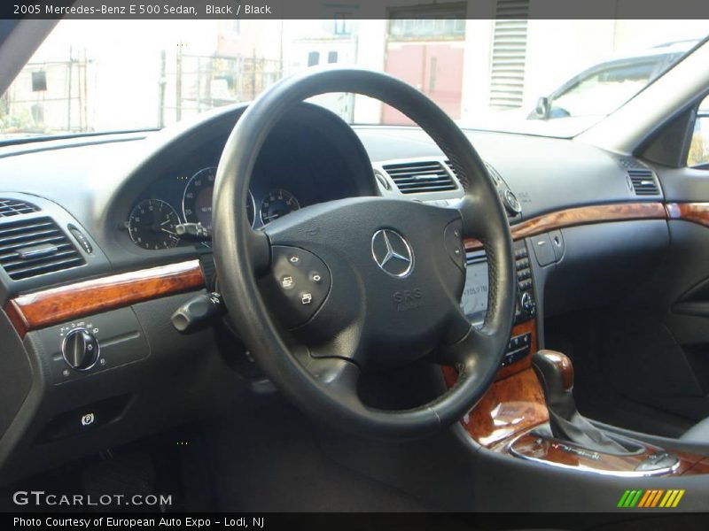 Black / Black 2005 Mercedes-Benz E 500 Sedan