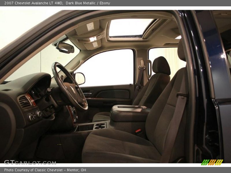 Dark Blue Metallic / Ebony 2007 Chevrolet Avalanche LT 4WD