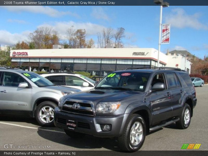 Galactic Gray Mica / Stone Gray 2008 Toyota 4Runner Sport Edition 4x4