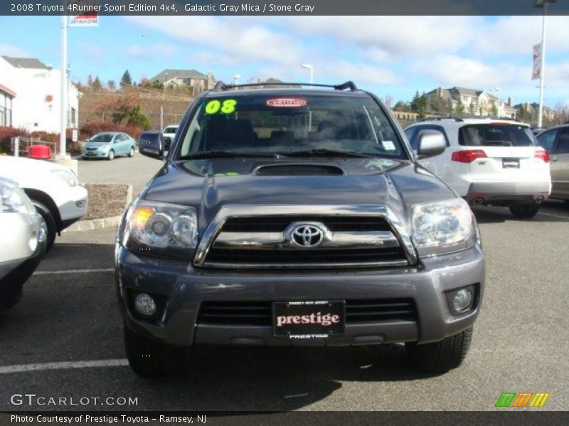 Galactic Gray Mica / Stone Gray 2008 Toyota 4Runner Sport Edition 4x4
