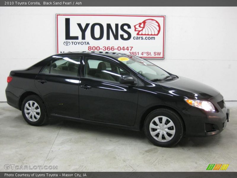 Black Sand Pearl / Ash 2010 Toyota Corolla
