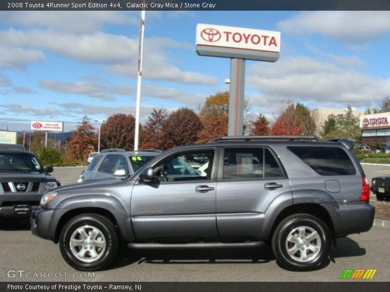 Galactic Gray Mica / Stone Gray 2008 Toyota 4Runner Sport Edition 4x4