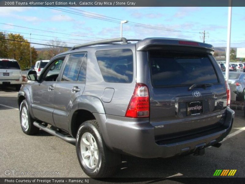 Galactic Gray Mica / Stone Gray 2008 Toyota 4Runner Sport Edition 4x4