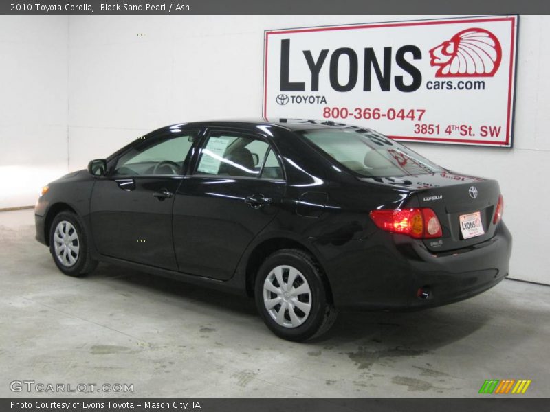 Black Sand Pearl / Ash 2010 Toyota Corolla