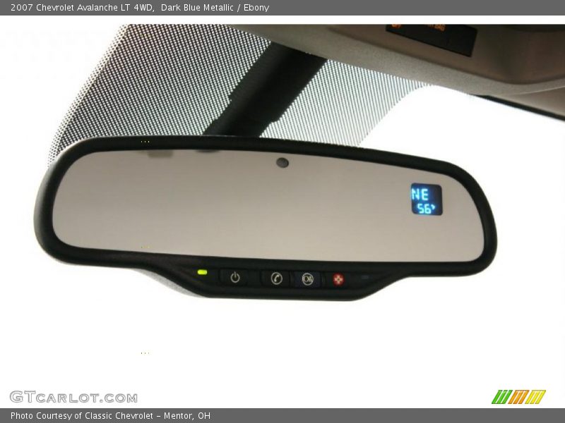 Dark Blue Metallic / Ebony 2007 Chevrolet Avalanche LT 4WD