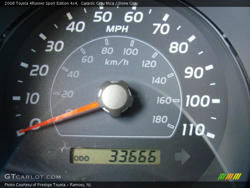Galactic Gray Mica / Stone Gray 2008 Toyota 4Runner Sport Edition 4x4