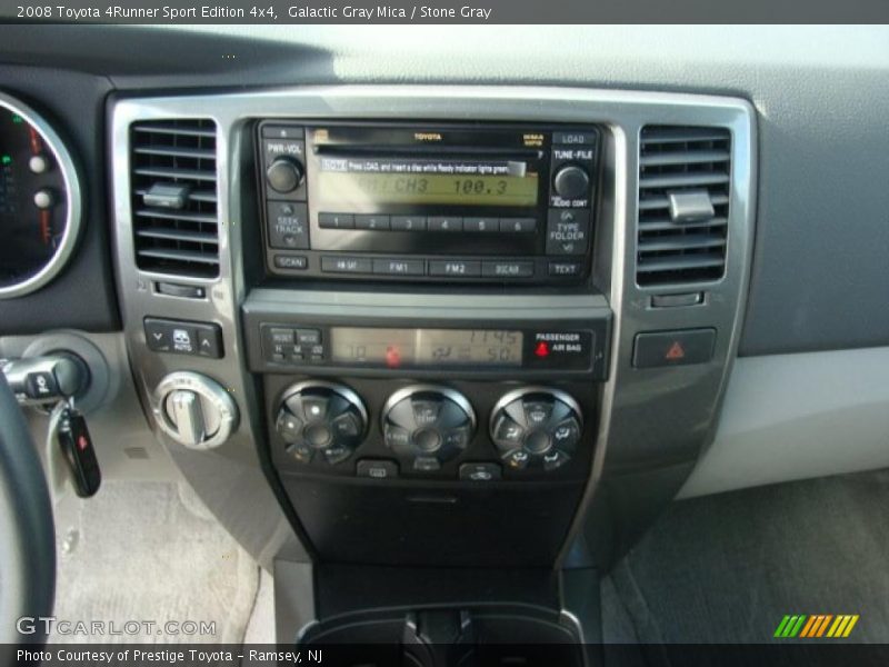 Galactic Gray Mica / Stone Gray 2008 Toyota 4Runner Sport Edition 4x4