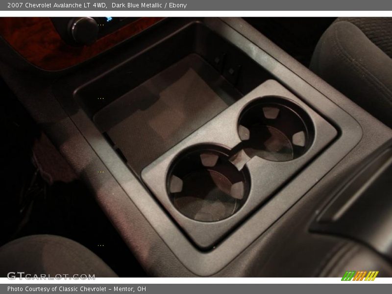 Dark Blue Metallic / Ebony 2007 Chevrolet Avalanche LT 4WD