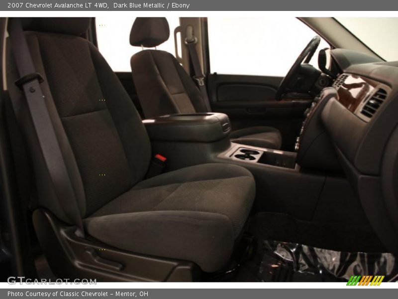Dark Blue Metallic / Ebony 2007 Chevrolet Avalanche LT 4WD