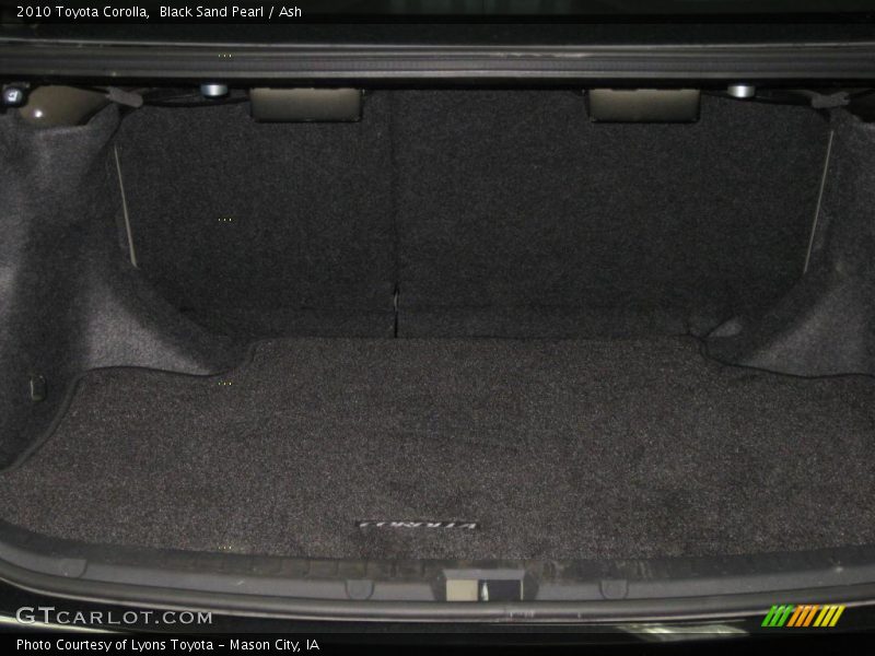  2010 Corolla  Trunk