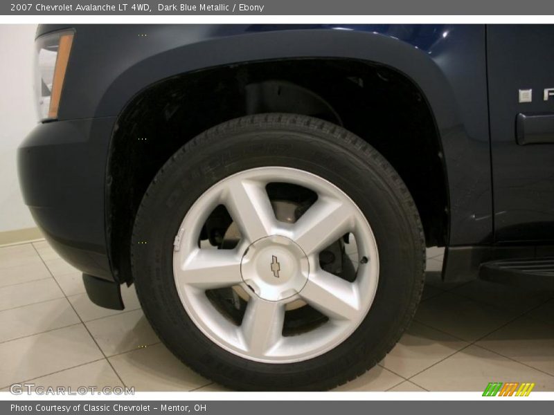 Dark Blue Metallic / Ebony 2007 Chevrolet Avalanche LT 4WD
