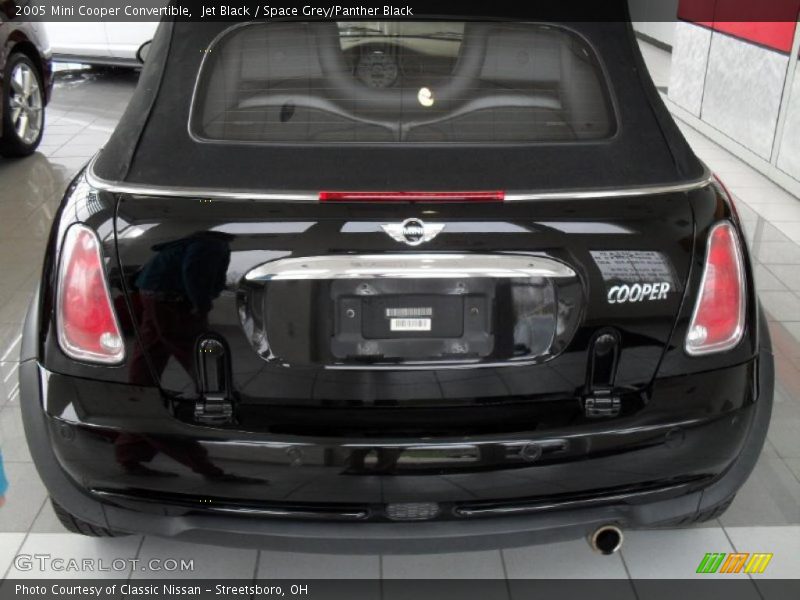 Jet Black / Space Grey/Panther Black 2005 Mini Cooper Convertible