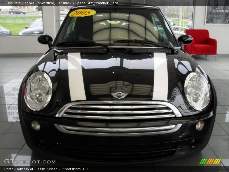 Jet Black / Space Grey/Panther Black 2005 Mini Cooper Convertible