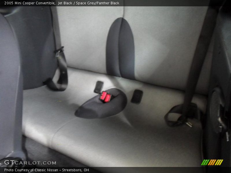  2005 Cooper Convertible Space Grey/Panther Black Interior