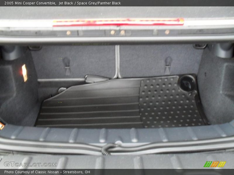  2005 Cooper Convertible Trunk
