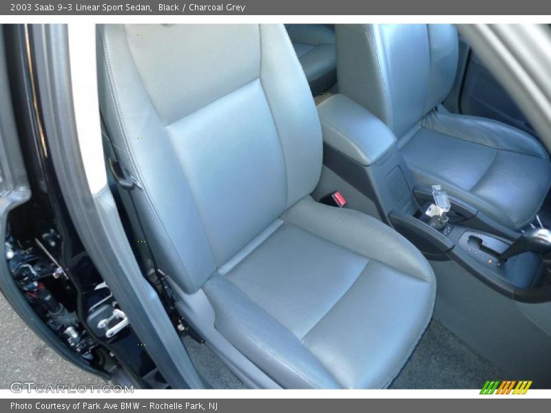  2003 9-3 Linear Sport Sedan Charcoal Grey Interior