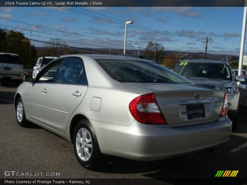 Lunar Mist Metallic / Stone 2004 Toyota Camry LE V6