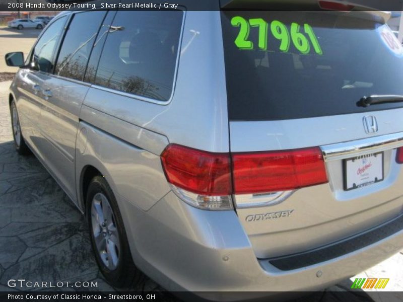 Silver Pearl Metallic / Gray 2008 Honda Odyssey Touring