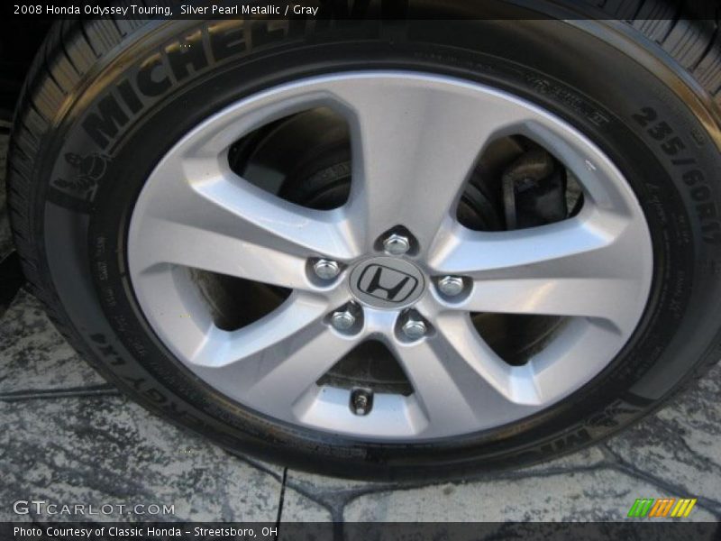 Silver Pearl Metallic / Gray 2008 Honda Odyssey Touring