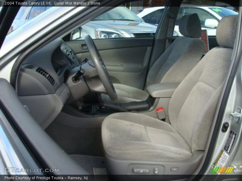 Lunar Mist Metallic / Stone 2004 Toyota Camry LE V6