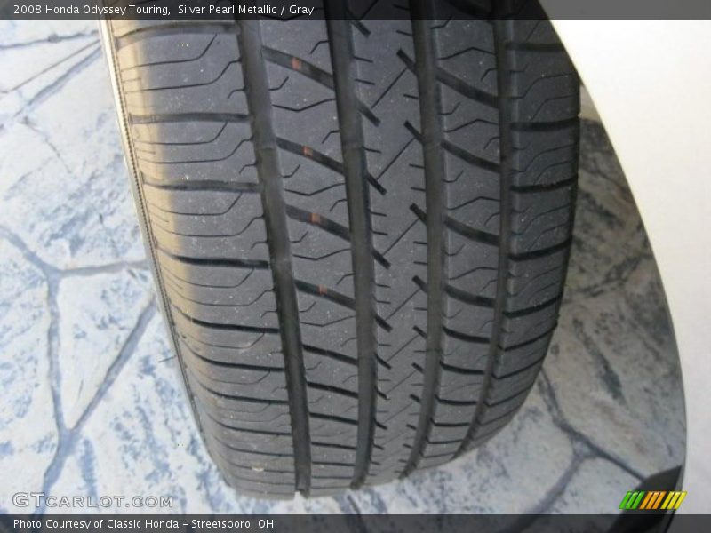 Silver Pearl Metallic / Gray 2008 Honda Odyssey Touring